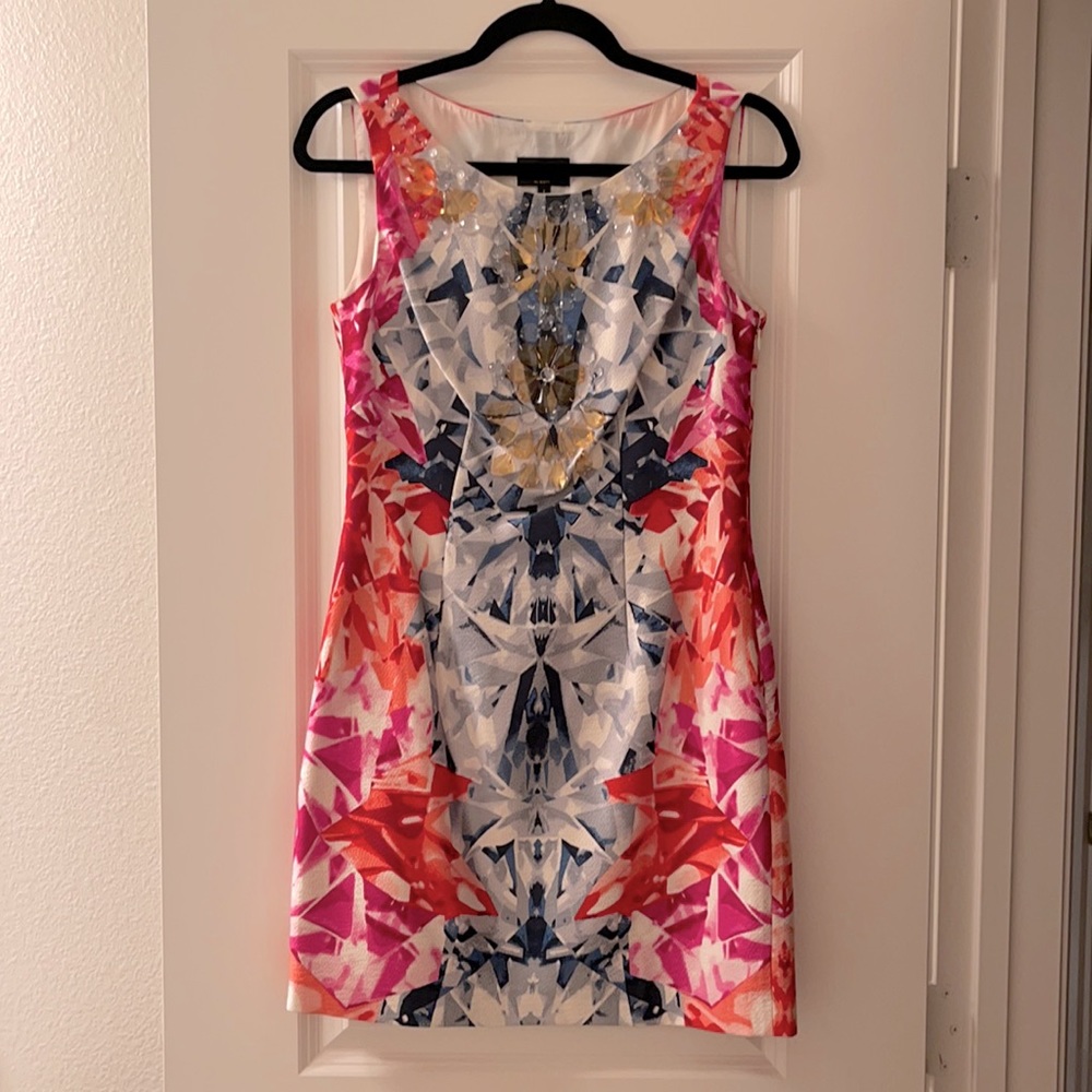 Laundry by Shelli Segal Multi Color Dress Size 2